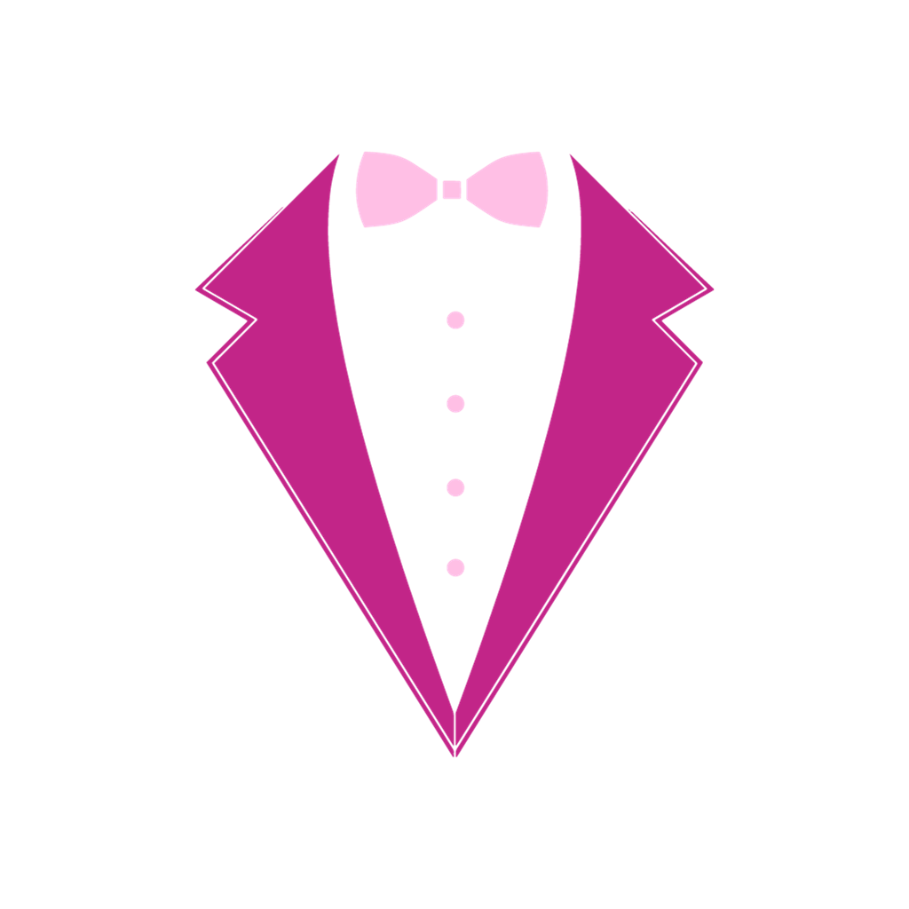 Formal Attire Pink Icon